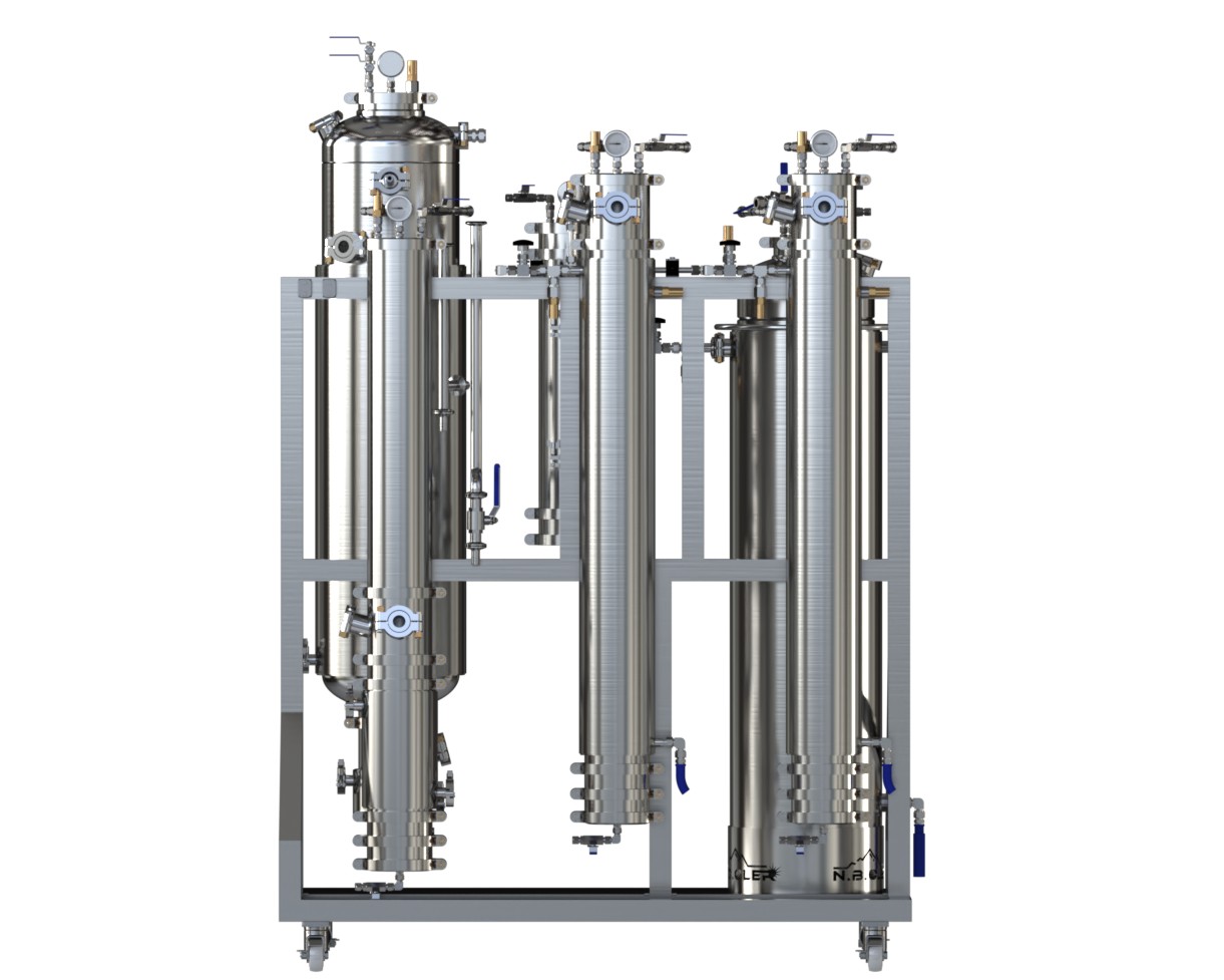 ASME Certified 20 LB Extraction System - Streamlined, Efficient, and Customizable for Optimal Extraction - N.B.Oler