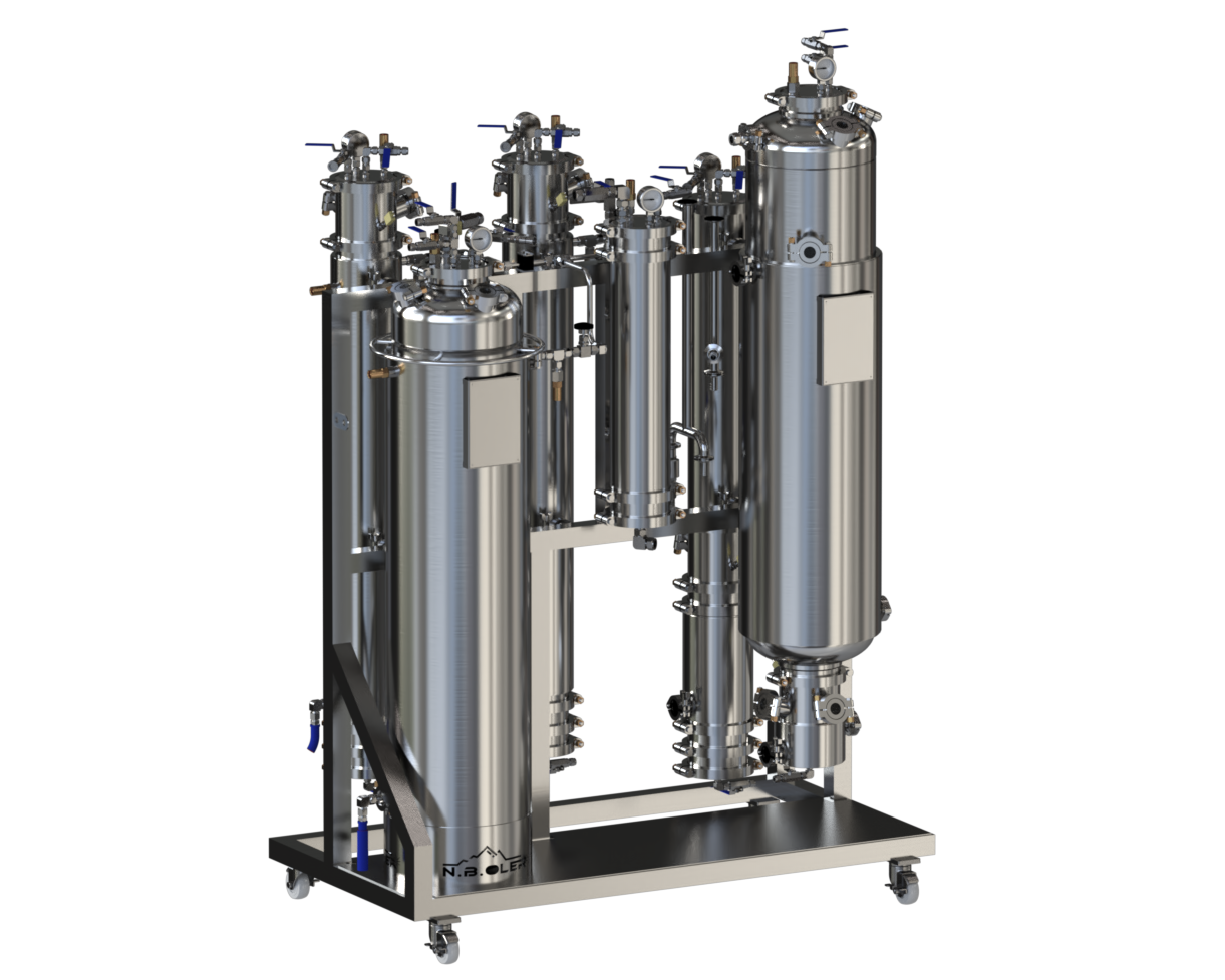 ASME Certified 20 LB Extraction System - Streamlined, Efficient, and Customizable for Optimal Extraction - N.B.Oler