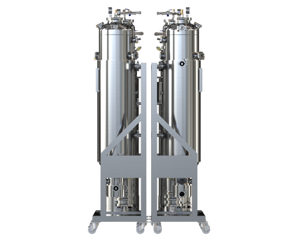 40 LB Passive Double Barrel Hydrocarbon Extraction System - N.B.Oler