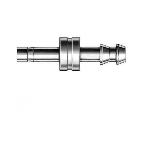 Superlok Push-On Hose End Connection, 1/4" Tube Adapter, 1/4" Hose Size - N.B.Oler