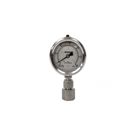 N.B.Oler Compound Gauge - N.B.Oler